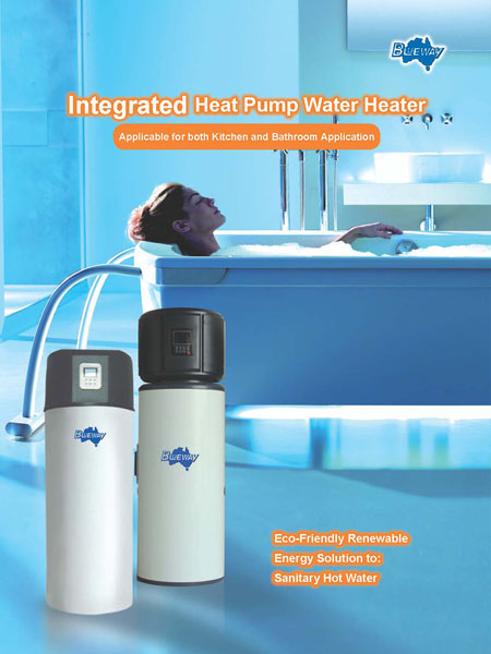 All in One R134a R410a Domestic Aqua Heater